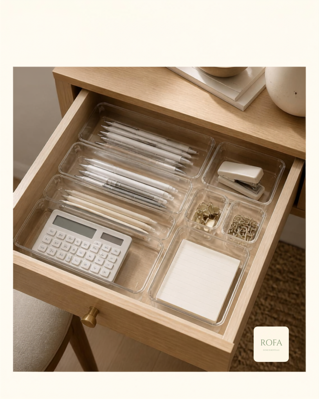 ROFA ClearBox™, set de 7 organizadores transparentes – vista 5