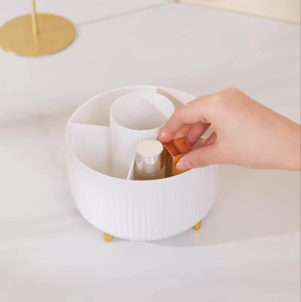 Organizador de Maquillaje Giratorio 360° | ROFA