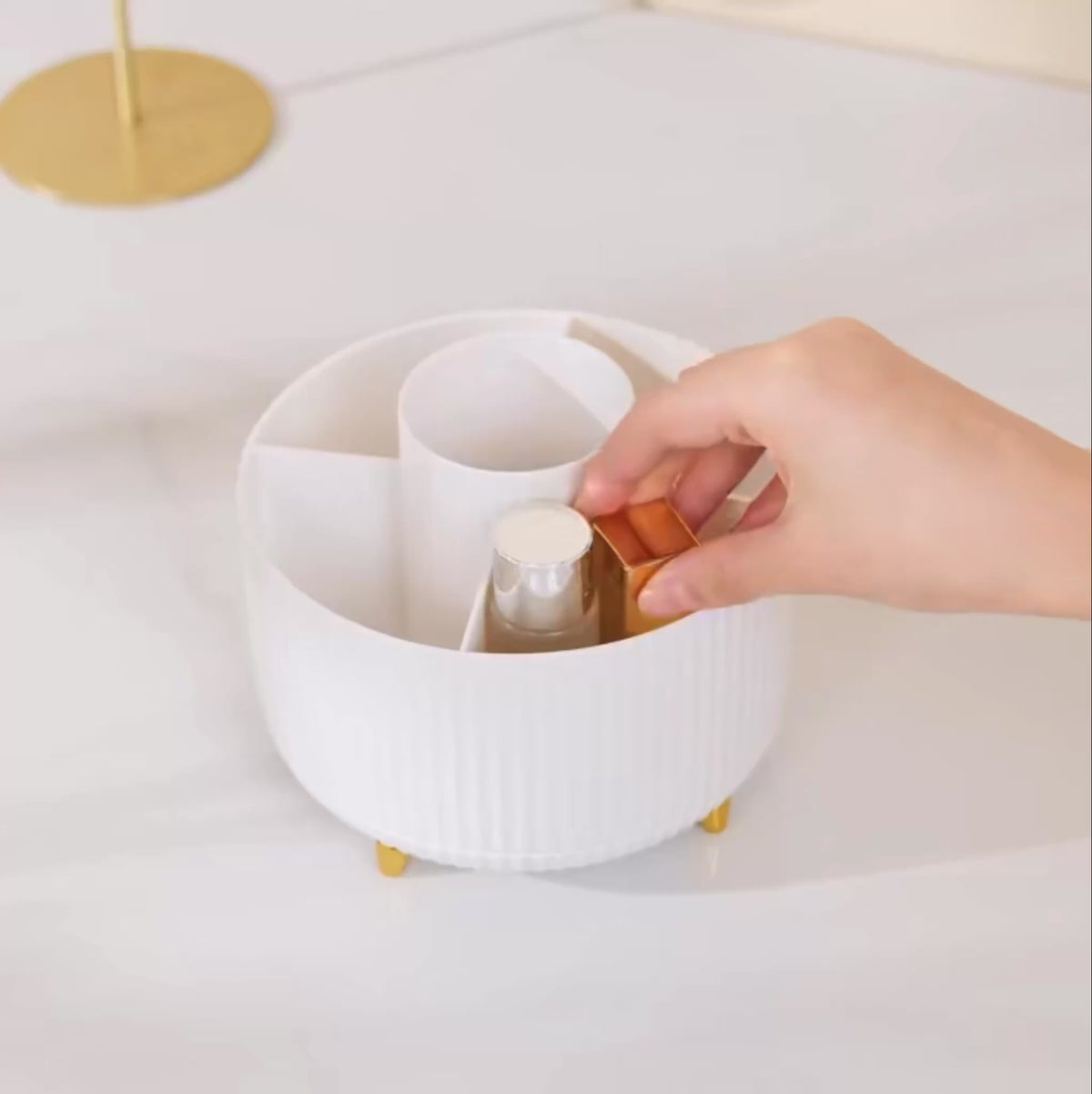 Organizador de Maquillaje Giratorio 360° | ROFA